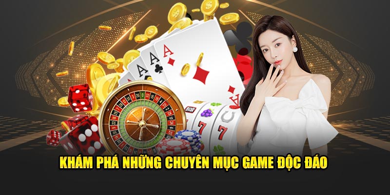 Khám phá những chuyên mục game độc đáo tại baca30